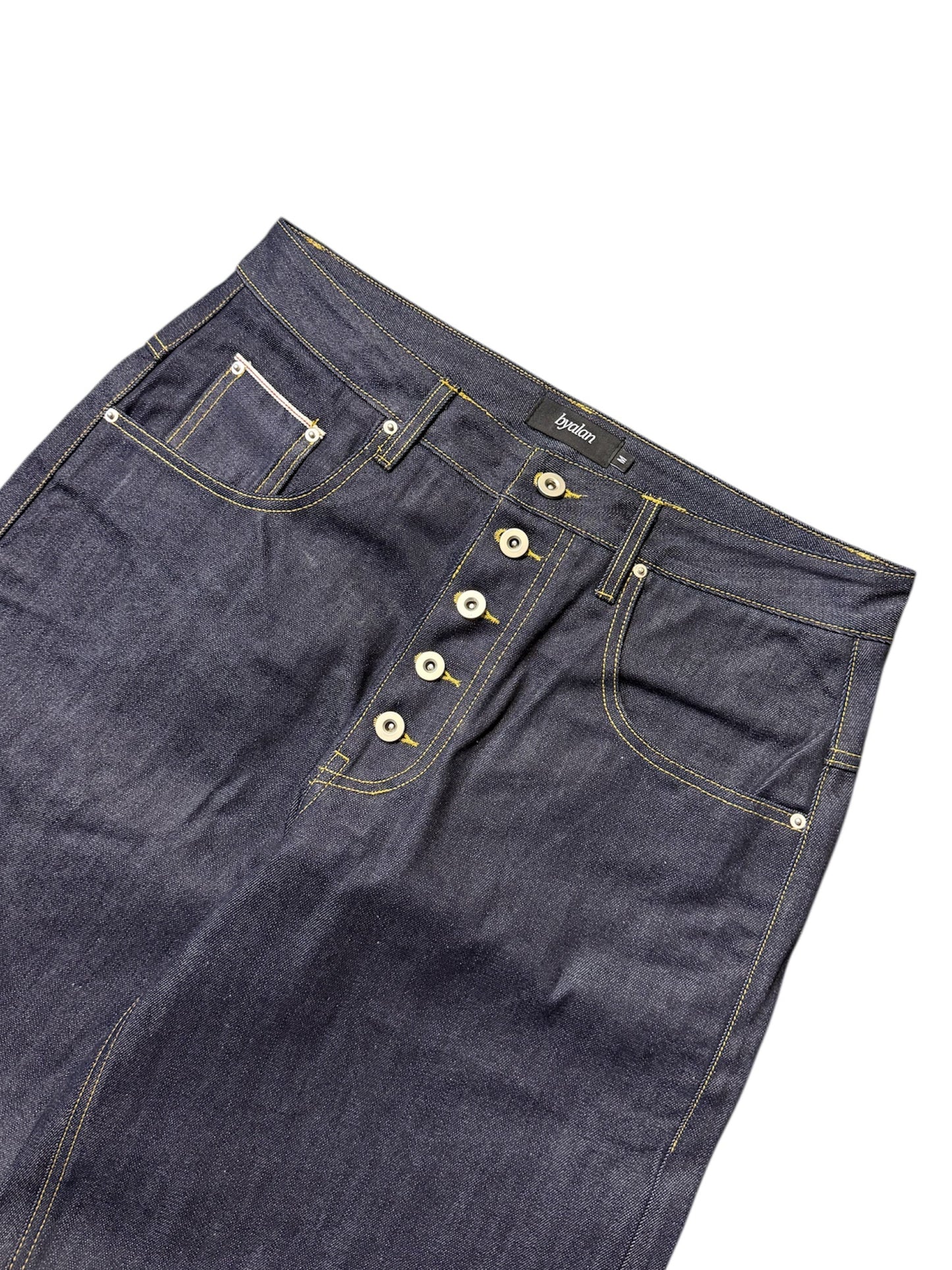 Indigo Raw Selvedge Denim (Premade)