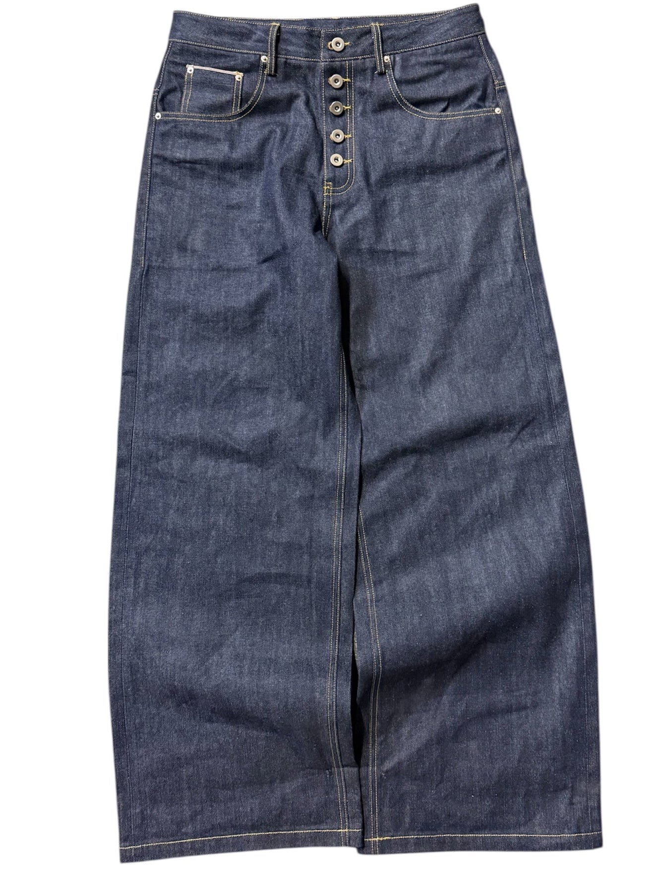 Indigo Raw Selvedge Denim (Premade)