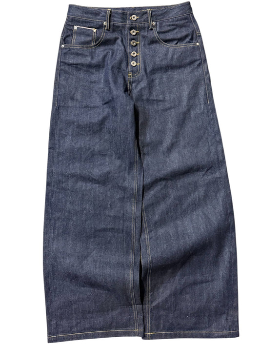 Indigo Raw Selvedge Denim (Premade)